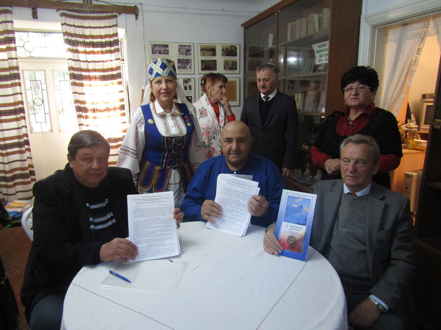 Подписано Соглашение о сотрудничестве между ОО МНКА «Белорусы Неклиновского района» и Кавказским Представительством Мирового Артийского Комитета